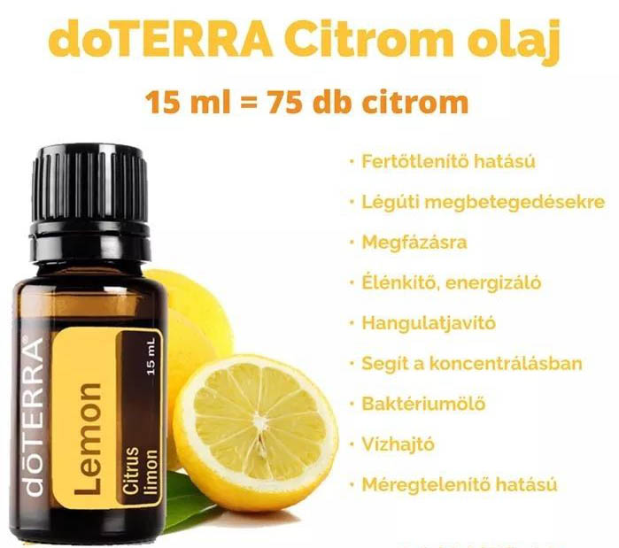 lemon citrom illoolaj doterra