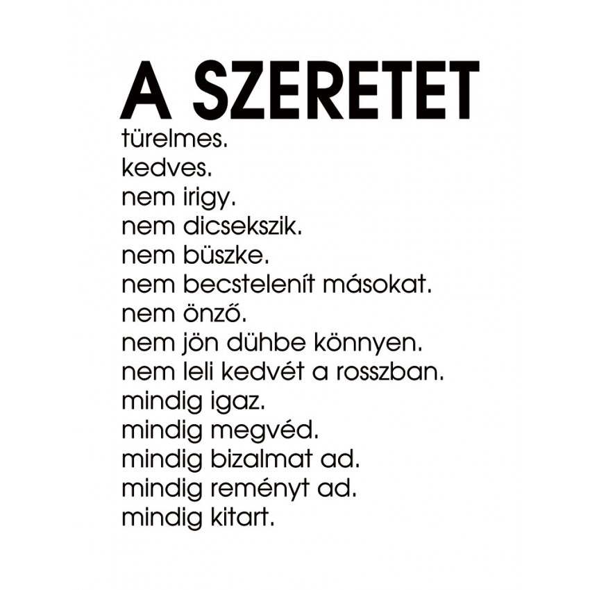 szeretet